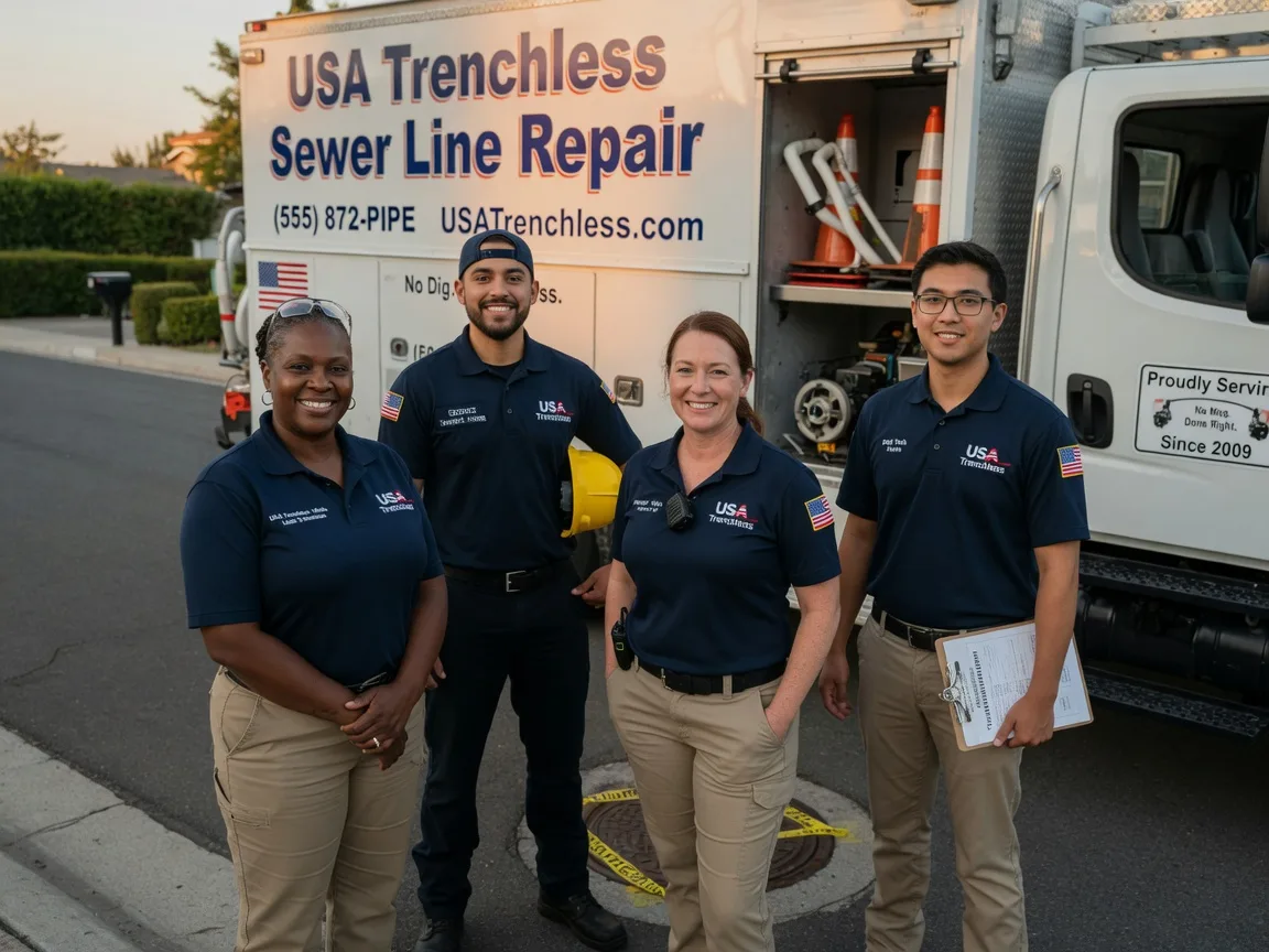 Sewer Line Repair company in Hallieford, VA
